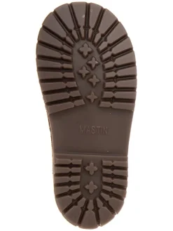 Leder-Chelsea-Boots in Bordeaux