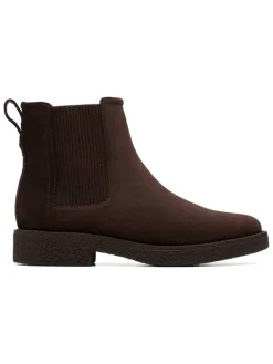 Leder-Chelsea-Boots in Braun