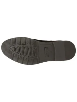 Leder-Chelsea-Boots in Braun