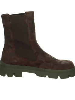 Leder-Chelsea-Boots in Braun