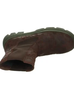 Leder-Chelsea-Boots in Braun