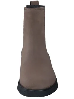 Leder-Chelsea-Boots in Braun