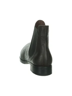 Leder-Chelsea-Boots in Braun