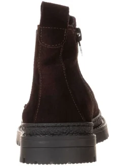 Leder-Chelsea-Boots in Braun