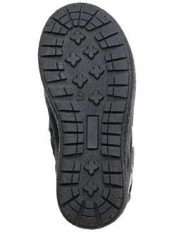 Leder-Chelsea-Boots in Dunkelblau