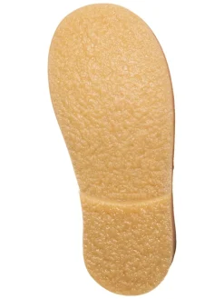 Leder-Chelsea-Boots in Hellbraun