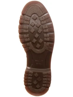 Leder-Chelsea-Boots in Hellbraun