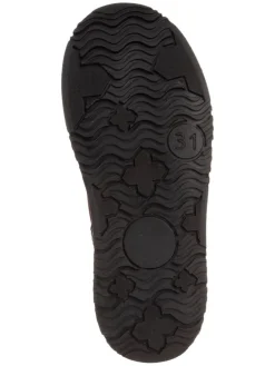 Leder-Chelsea-Boots in Rot