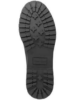 Leder-Chelsea-Boots in Schwarz