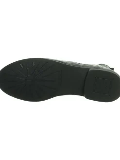 Leder-Chelsea-Boots in Schwarz