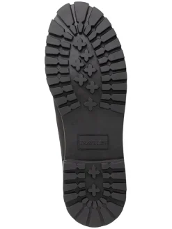 Leder-Chelsea-Boots in Schwarz