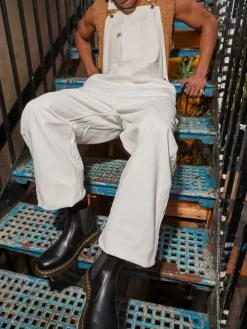 Leder-Chelsea-Boots in Schwarz