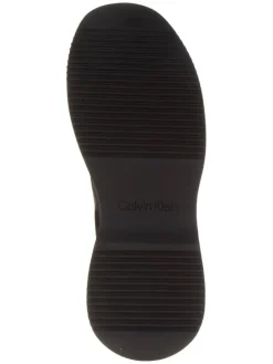 Leder-Chelsea-Boots in Schwarz