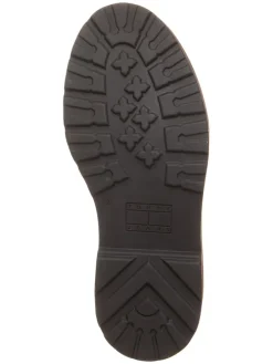 Leder-Chelsea-Boots in Schwarz