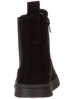Leder-Chelsea-Boots in Schwarz