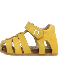 Leder-Halbsandalen "Alb" in Gelb