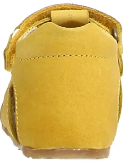 Leder-Halbsandalen "Alb" in Gelb