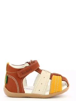 Leder-Halbsandalen "Bigbazar 2" in Bunt