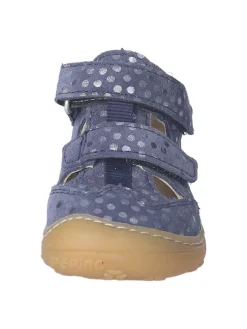 Leder-Halbsandalen "Ebi" in Blau