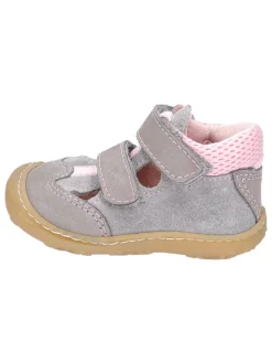 Leder-Halbsandalen "Ebi" in Grau