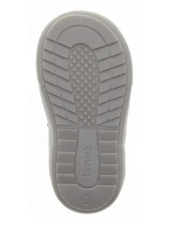 Leder-Halbsandalen in Dunkelblau