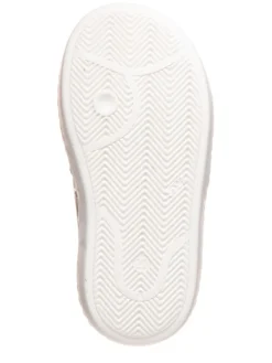 Leder-Halbsandalen in Grau