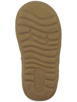 Leder-Halbsandalen in Pink