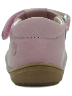 Leder-Halbsandalen in Rosa