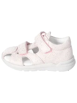 Leder-Halbsandalen "Kasi" in Rosa