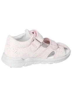 Leder-Halbsandalen "Kasi" in Rosa