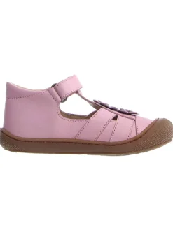 Leder-Halbsandalen "Maggy" in Rosa