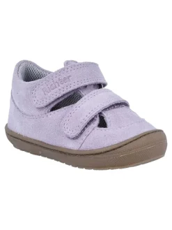 Leder-Halbsandalen "Maxi" in Lila