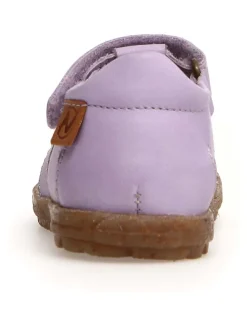 Leder-Halbsandalen "See" in Lila