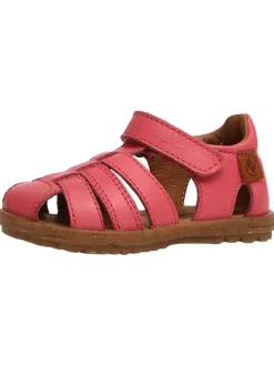 Leder-Halbsandalen "See" in Pink