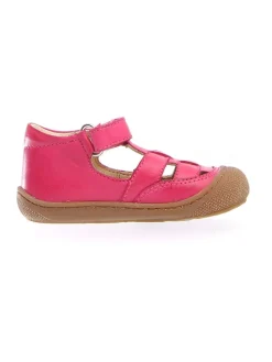 Leder-Halbsandalen "Wad" in Pink