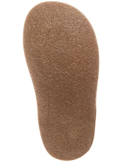 Leder-Halbschuhe in Rosa