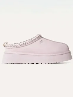 Leder-Hausschuhe "Tazz" in Rosa