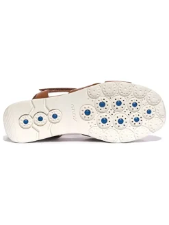 Leder-Keilsandaletten 