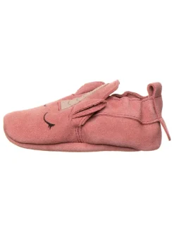 Leder-Krabbelschuhe in Rot