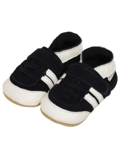 Leder-Krabbelschuhe "Sneakers" in Dunkelblau