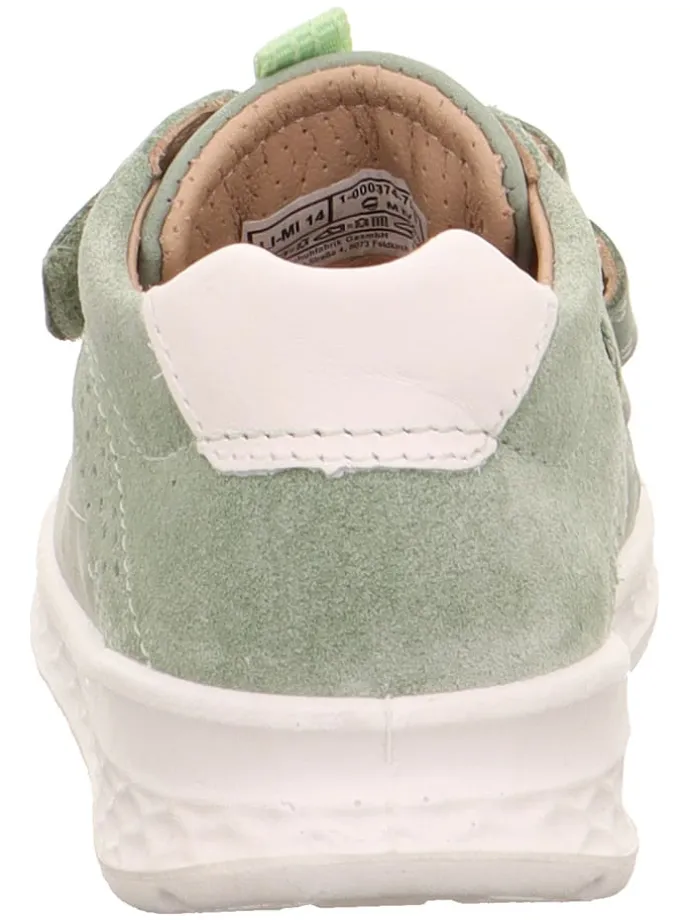 Leder-Lauflernschuhe "Breeze" in Hellgrün