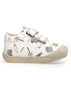 Leder-Lauflernschuhe "Cocoon" in Weiß