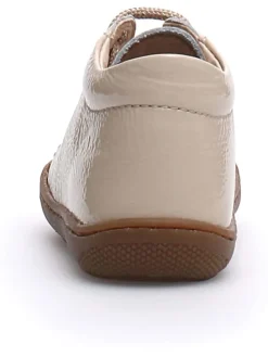 Leder-Lauflernschuhe "Cocoon" in Creme