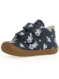 Leder-Lauflernschuhe "Cocoon" in in Dunkelblau