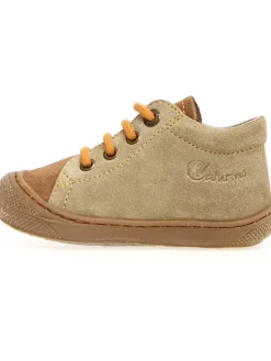 Leder-Lauflernschuhe "Cocoon" in Beige