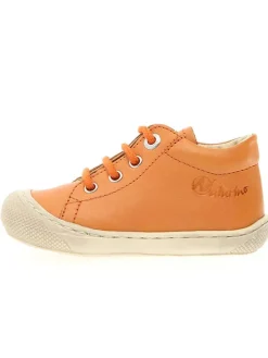 Leder-Lauflernschuhe "Cocoon" in Orange