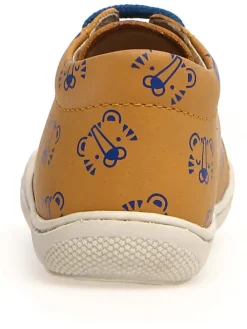 Leder-Lauflernschuhe "Cocoon" in Hellbraun