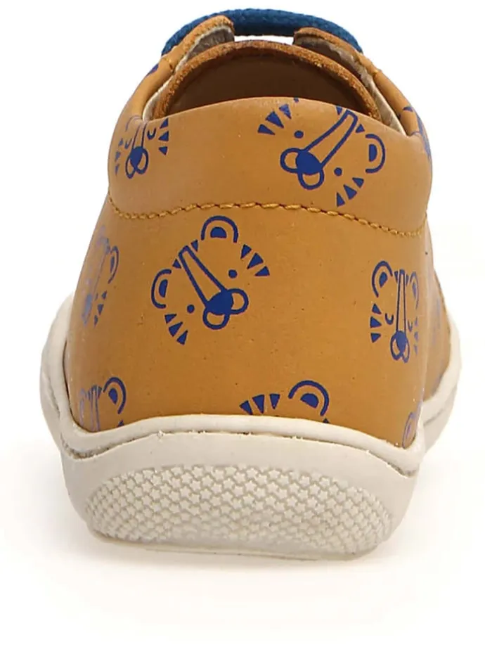 Leder-Lauflernschuhe "Cocoon" in Hellbraun