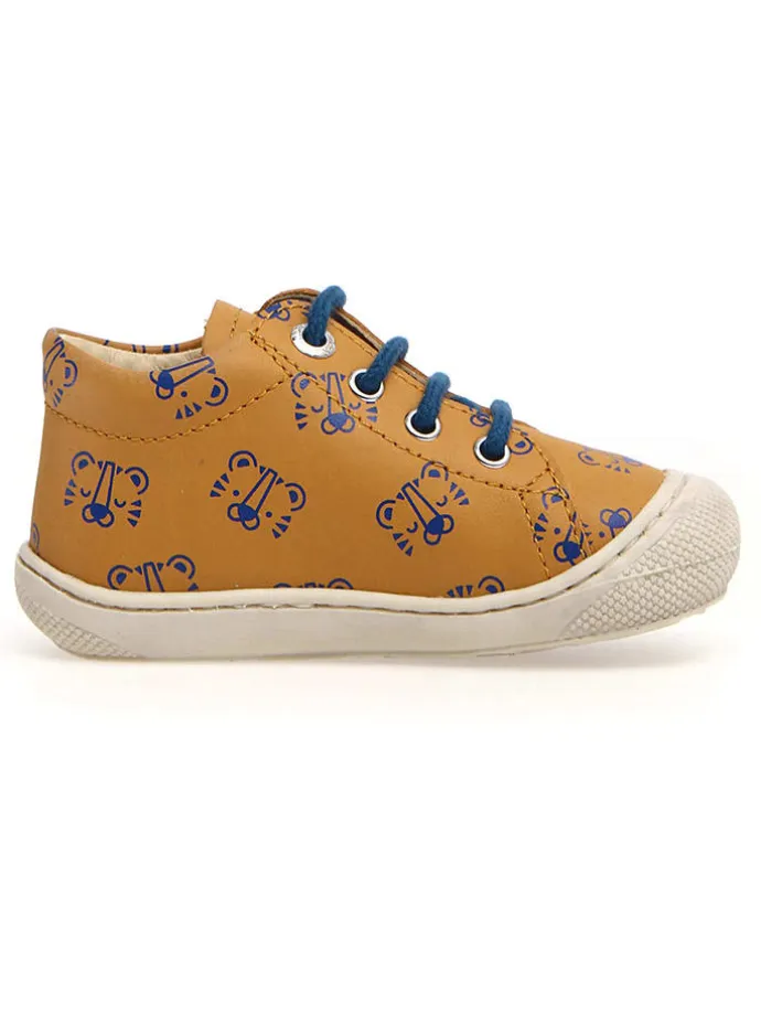 Leder-Lauflernschuhe "Cocoon" in Hellbraun