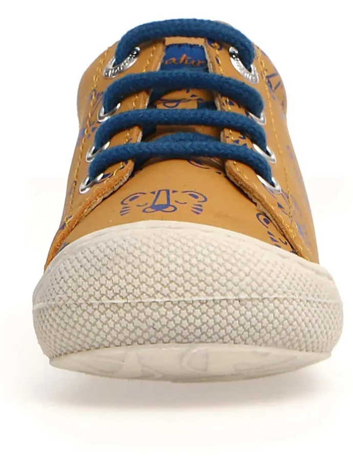 Leder-Lauflernschuhe "Cocoon" in Hellbraun